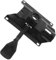WESIEVYA Chasis de Silla giratoria Clip de Etiqueta de Mesa Accesorios de Oficina provenir Puerta Base de Repuesto para Silla de Oficina Reemplazo de Base de Silla Gaming. Planchar Black