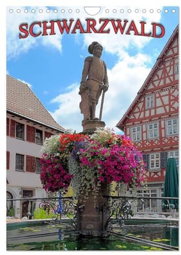 Schwarzwald (Wandkalender 2026 DIN A4 hoch), CALVENDO Monatskalender: Der Schwarzwald im Wandel eines Jahres (CALVENDO Natur)