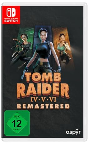 Tomb Raider IV-VI Remastered Starring Lara Croft - Switch