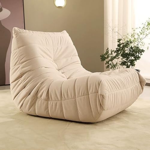 Togo Fireside Chair, Eck-Sitzsäcke, bequeme Lazy Floor Sofa Couch, Sitzhöhe 35 cm, Sitztiefe 67 cm, hochdichte Schaumstofffüllung, komprimierbarer Lounge Chair Meditation für Zuhause und Büro