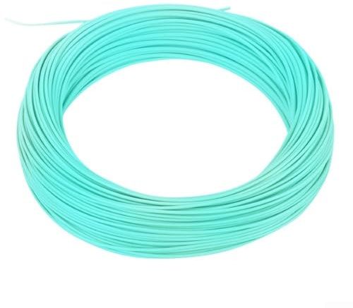Fliegenschnur, schwimmend, WF, 7 W, für Forellenangeln, 22,9 m, hohler Kern, für stabiles Wasser, Orange