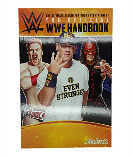 THE OFFICIAL WWE HANDBOOK WRESTLING BOOK