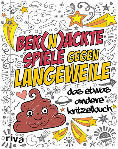 Bek(n)ackte Spiele gegen Langeweile: Das etwas andere Kritzelbuch