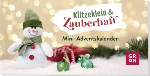 Klitzeklein & zauberhaft: Mini-Adventskalender | Weihnachtsstimmung im Hosentaschenformat. Süßes Wichtelgeschenk oder zum Füllen eines selbst gemachten Adventskalenders