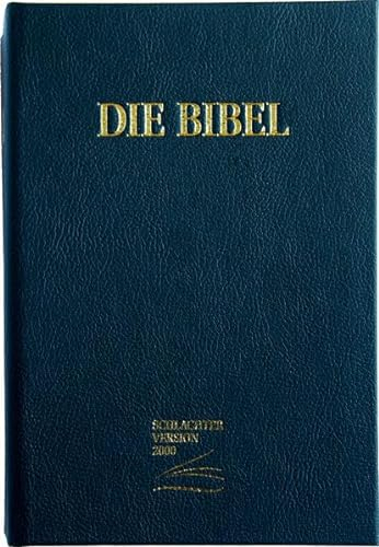 Schlachter 2000 Bibel – Schreibrandausgabe (Hardcover, anthrazit): Hardcover anthrazit / Fadenheftung / ohne Parallelstellen