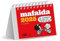 Mafalda 2025, Calendario Escritorio Rojo