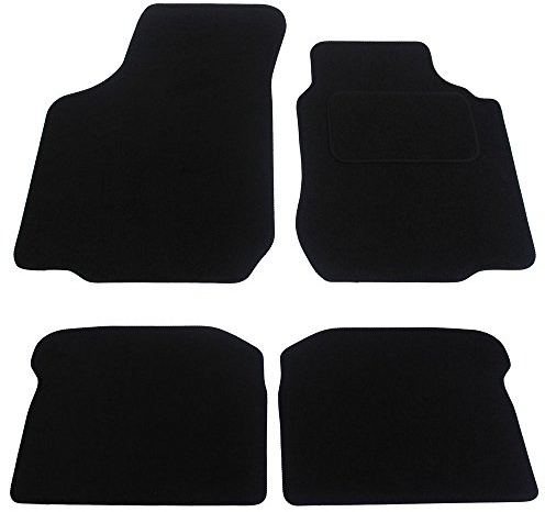 JVL 1348 Fully Tailored 4 Pieces Car Mat Set - Black