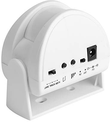 Yosoo Campanello senza fili, funzionamento a batteria, sensore di movimento, campanello per ospiti di benvenuto voce, sicurezza domestica, hotel