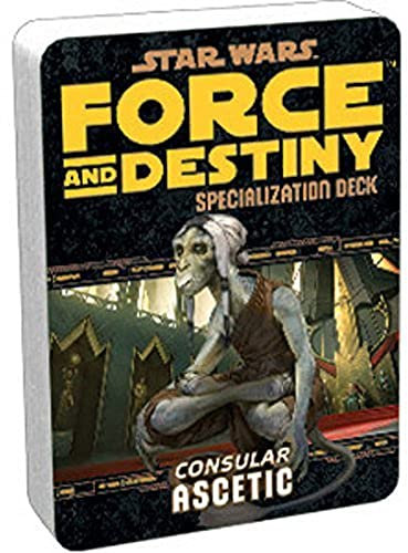 Fantasy Flight Games FFG - Star Wars RPG: Force and Destiny - Ascetic Specialization Deck - EN