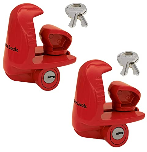 Master Lock, universalgröße, passend für Kupplungen von 48 mm, 51 mm und 59 mm, Anhängerschlösser 389DAT, 2er-Pack