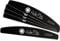 Pure Nails Halo Elite Black Moon Nail Foam Files - 240/240 Grit (Pack Of 5)