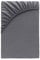 Class Home Collection Spannbettlaken Boxspringbett Wasserbett 180x200cm - 200x220cm Jersey Baumwolle Anthrazit
