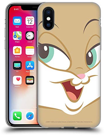 Head Case Designs Offizielle Looney Tunes Lola Bunny Volles Gesicht Gel Handyhülle Hülle [Militärischer Schutzgrad] Kompatibel mit Apple iPhone X/iPhone XS