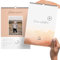 heaven+paper A4 Fotokalender immerwährend, jahresunabhängig ohne Jahr zum selbstgestalten Wandkalender im eleganten Design, modern & schick ideal zum verschenken (DESERT)