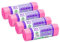 EFFENNE group - 120 bolsas de basura perfumadas rosa 35x45 cm para recogida selectiva de residuos en interiores - Bolsas de plástico para el cubo de basura del baño o la cocina.