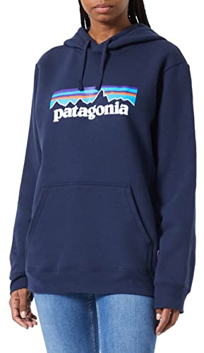 Patagonia, P-6 Logo Uprisal, Kapuzenpullover, Neue Navy., L, Mann