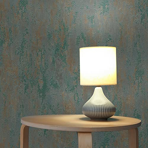 TADESSI Tapete Urban M1-No.62 Vliestapete Grün Bronze Unitapete Struktur für Wohnzimmer Schlafzimmer Küche