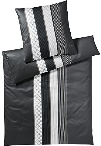 Joop! Bettwäsche Cornflower Stripes 4069 deep Stone - 99 2X 40x80 cm - 200x220 cm