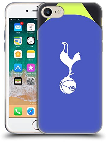 Head Case Designs Officially Licensed Tottenham Hotspur F.C. Away 2022/23 Badge Kit Gel Case [Military Grade] Compatible with Apple iPhone 7/8 / SE 2020 & 2022 and Compatible with MagSafe