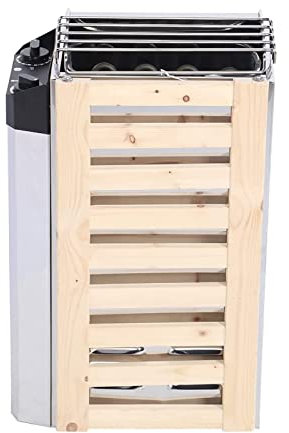 Riscaldatore per Sauna Elettrica 3KW - Stufa Resistente alla Corrosione 220V Con Controllo Interno per Casa, Hotel, Doccia, SPA