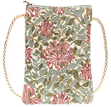 Signare Gobelin Mini Crossbody Handytasche, Damen Geldbörse für Handy, Handytasche, Handytasche, Smartphone-Tasche, honeysuckle, One Size