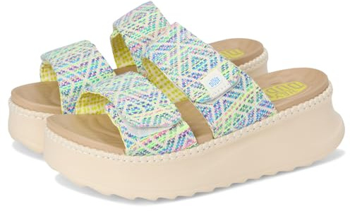 HEYDUDE Sandales - Nu-Pieds Delray Slide Surf Baja 4ny Blue Multi 41.