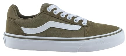 Vans Ward, Zapatillas Mujer, Embossed Suede Gothic Olive, 38 EU