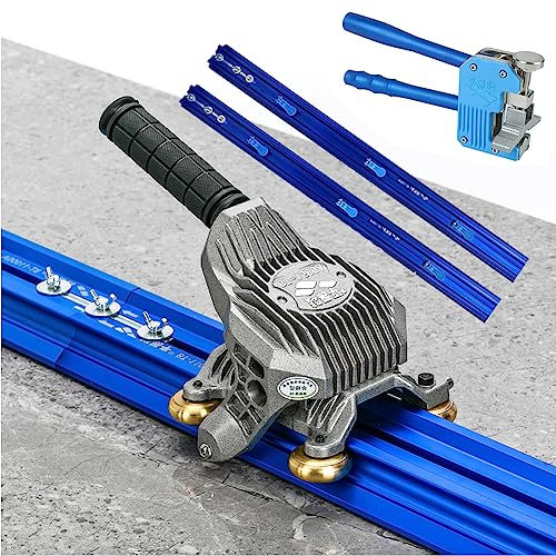 ZXNANA Tagliapiastrelle Professionale Tagliapiastrelle di Grande Formato Tagliapiastrelle Manuale Ventosa incorporata Spingipiastrelle Pinza per Piastrelle ()