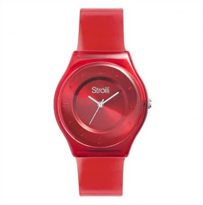Orologio donna solo tempo Stroili Mississipi rosso 1688927 cassa e cinturino silicone