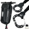 Ulikey Candado de Bicicleta Antirrobo con Llave, 90cm Candado Patinete Electrico Antirrobo, Candado de Cadena Grueso de 8mm, Cabezal de Giratorio de 360°, Candado de Seguridad Exterior (Con Bolsa 2)