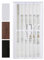 Puerta Plegable Acordeon Puerta Plegable de PVC Tabique Acordeón Interior de Plástico, Puerta Concertina Acrílica Transparente, Puerta Corredera Separadora de Ambientes para Cocina Lavadero Armario(40