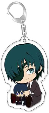 kakazoomm eu Anime Chainsaw Man Acrylic Keychain Pochita and Denji Ornament Double-Sided Transparent Keyring with Decorative Pendant for Anime Lovers