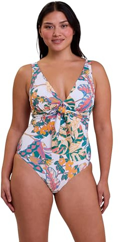 Sans Complexe-Maillot de Bain Une pièce sans Armatures-Fidji-Blanc