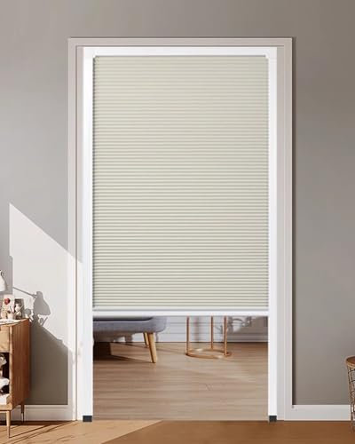 Porte Accordéon Interieur Porte Pliante Sur Mesure - Nid D'abeille, Porte de Séparation D'intimité pour Porte de Douche de Chambre à Coucher, Porte Coulissante à Persiennes pour Placard en Accordéon(9