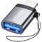 RAVIAD Lightning to USB Adapter 1Pack, Lightning Male to USB3 Female Cable Dongle for iPad/iPhone 14 13 12 11 Pro Max, iPhone OTG Adapter Supports USB Flash Drive, Mouse, Keyboard, Camera