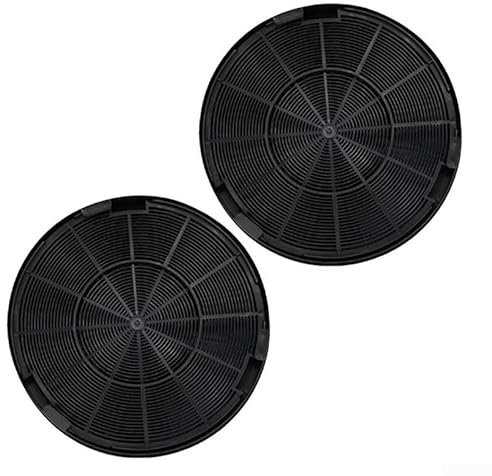 Filtro a carbone attivo per cappa da cucina, 2 pezzi, 198 x 30 mm