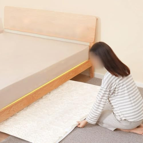 MonoSora Latex-Matratzen-Vakuum-Aufbewahrungstasche, 180 x 85 x 30 cm, transparent, Kompressionsbeutel zum Umziehen und Platzsparen