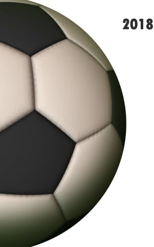 dicker TageBuch Kalender 2018 - Fußball: DIN A4 - 1 Tag pro Seite