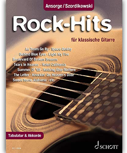 Rock-Hits: 25 beliebte Songs. Gitarre. Spielbuch. (Klassische Gitarrenhits)