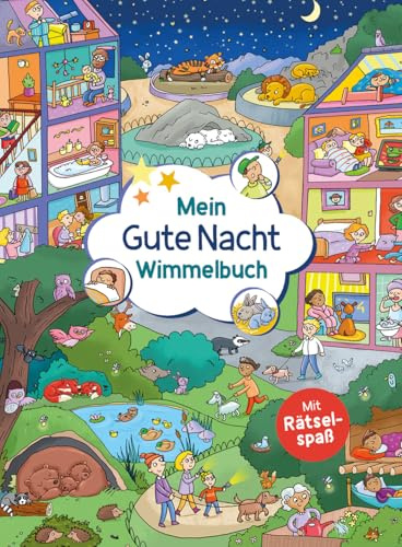 Mein Gute Nacht-Wimmelbuch: Mit Rätselspaß I Ab 3 Jahren