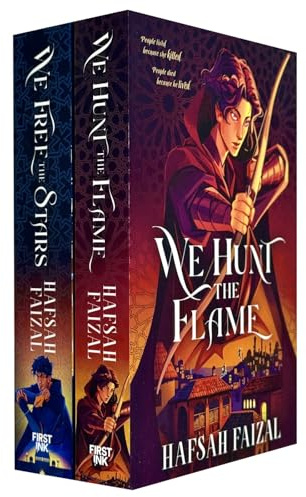 Sands of Arawiya Series 2 Books Collection Set By Hafsah Faizal (We Hunt the Flame, We Free the Stars)