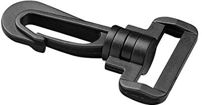 Flyshop 20 Stück 25 mm Kunststoffriemen Drehschnallen Haken für Reise Sport Tasche Ersatz