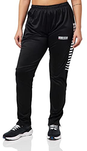 Derbystar Hyper Trainingshose Unisex Hose, schwarz Weiss, M