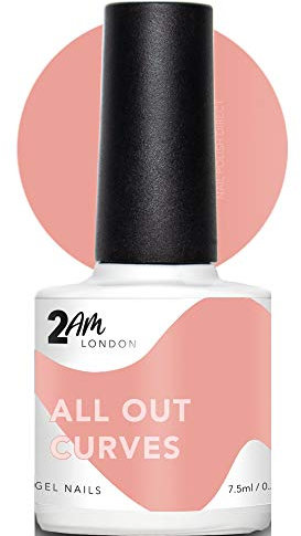 2am London Gel Nail Polish 7.5ml - Get Naked - All Out Curves