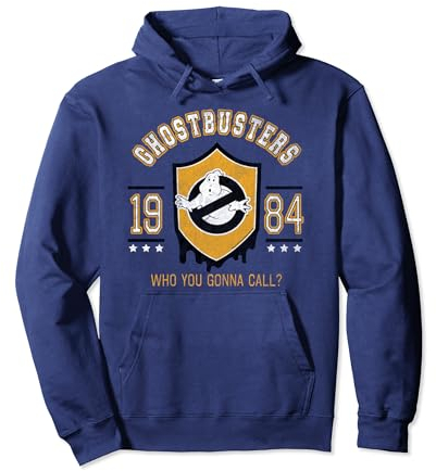 Ghostbusters 1984 Shield Poster Pullover Hoodie