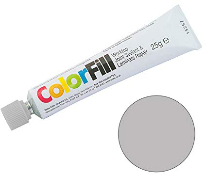 Unika ColorFill Laminate Worktop Joint Sealer Compound Repair Sealant (CF040 Fog)