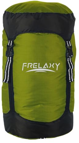 Frelaxy Compression Sack, 40% More Storage! 11L/18L/30L/45L Compression Stuff Sack, Water-Resistant & Ultralight Sleeping Bag Stuff Sack - Space Saving Gear for Camping, Traveling, Backpacking