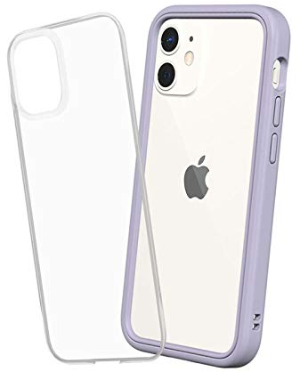 RhinoShield Modulares Case kompatibel mit [iPhone 12 mini] | Mod NX - Anpassbare & stoßdämpfende Schutzhülle im schlanken Design - 3.5 Meter Fallschutz - Lavender