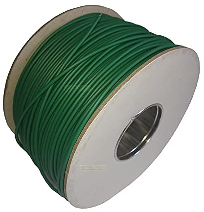 100 m / 3,4 mm HQ Rasenmäher Mähroboter Begrenzung Kabel Draht kompatibel mit Ferrex/Greenworks
