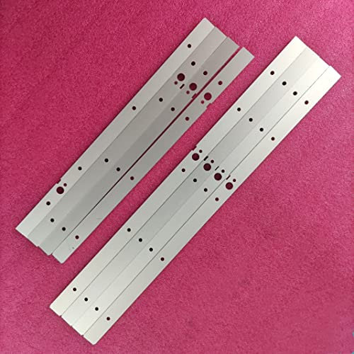 Jxjamp Accessoires 100% Neuf 8 pcs/kit LED des Bandes for LG 43 TV 43UJ620V ZA BEEYLJP 43UJ620V-ZA.BEELJP 43UJ620V ZA BEULJP 43UJ620V-ZA.BEULJP